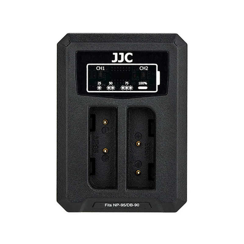 JJC Punjač DHC-NP95 USB Dual za Fuji NP-95/Ricoh DB-90