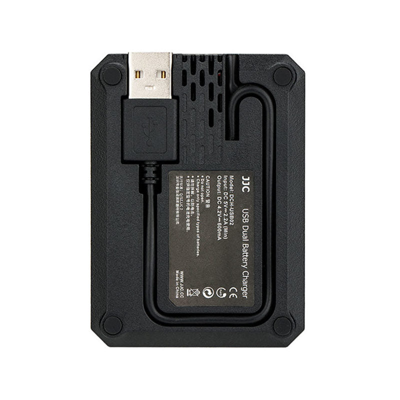 JJC Punjač DHC-NP95 USB Dual za Fuji NP-95/Ricoh DB-90