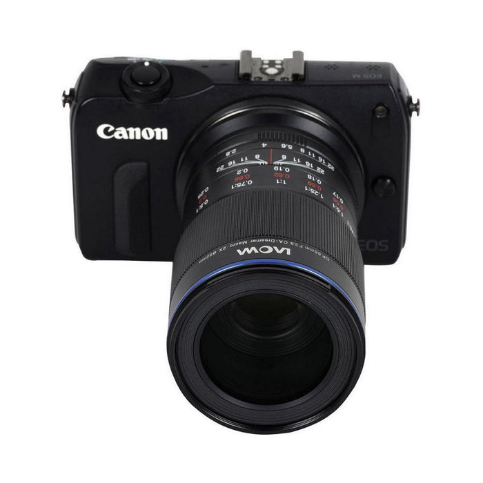 Laowa  65mm F/2.8 2x Ultra-Makro APO objektiv (Canon EOS-M)