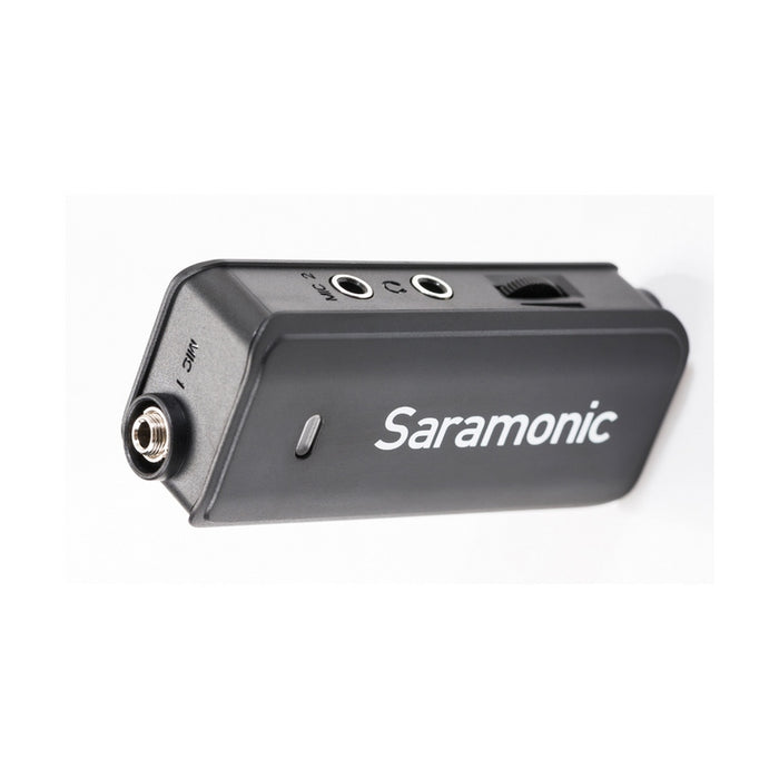 SARAMONIC LavMic Audio Mixer with Lavalier Microphone Kit