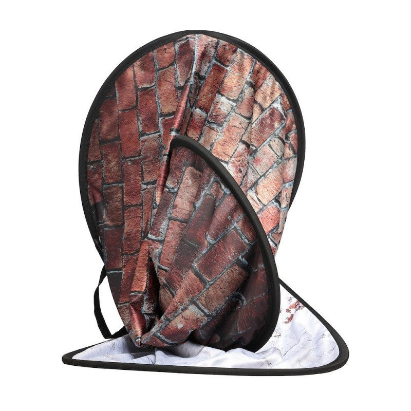 Lastolite Urban Classic Red/Distressd White Brick 1,5x2,1m - pozadina na okviru