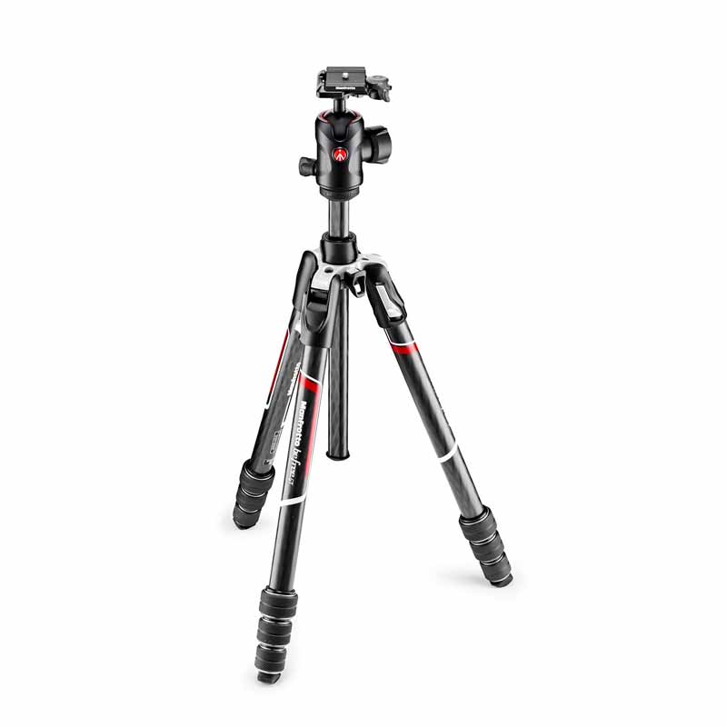 Manfrotto BeFree GT Advanced karbonski stativ sa MH496-BH kugla glavom - twist grip (Crni)