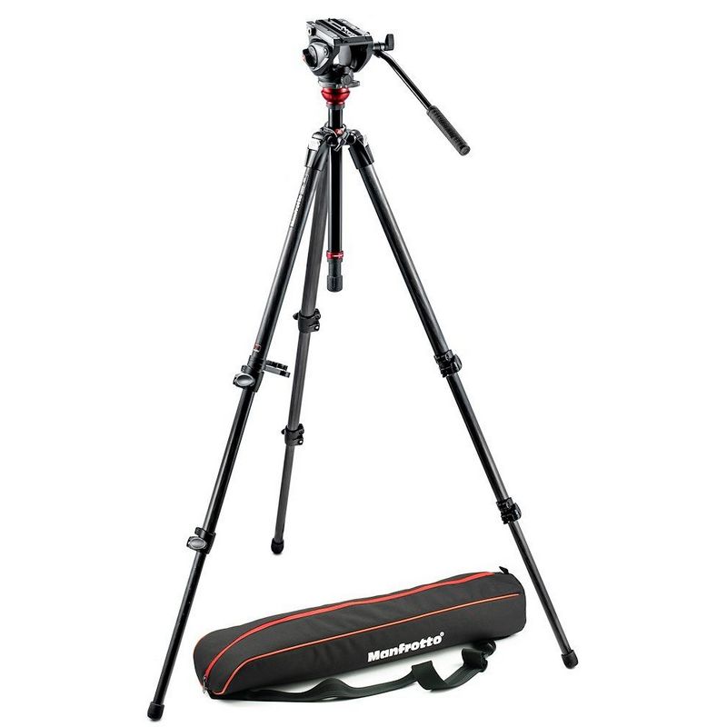 Manfrotto MVH500AH,755CX3 Video stativ set  / Karbon