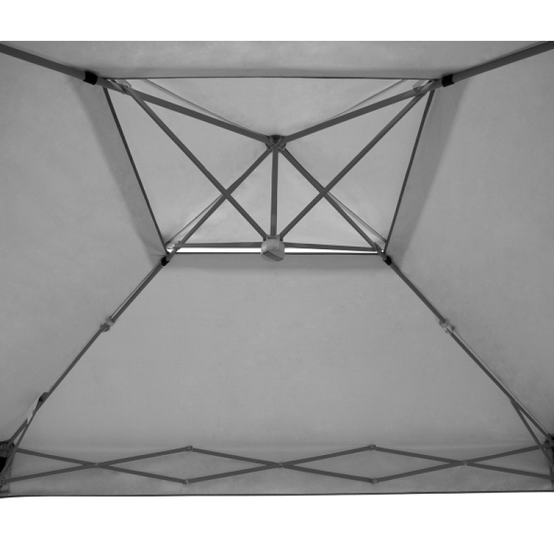 E-Z UP® PATRIOT 3x3m šator, sivi okvir + krov + torba na kotačima