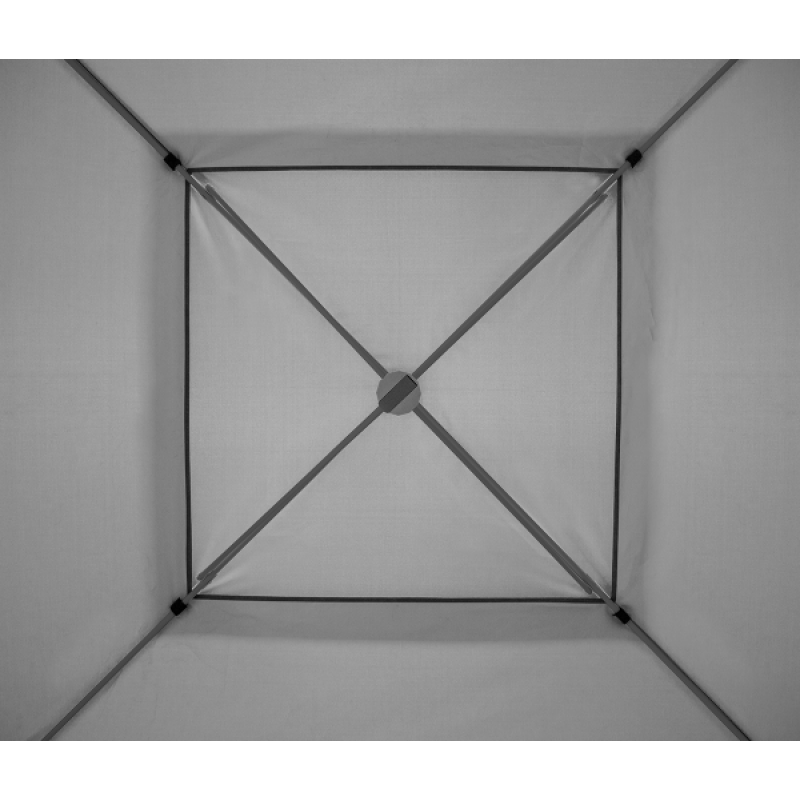 E-Z UP® PATRIOT 3x3m šator, sivi okvir + krov + torba na kotačima