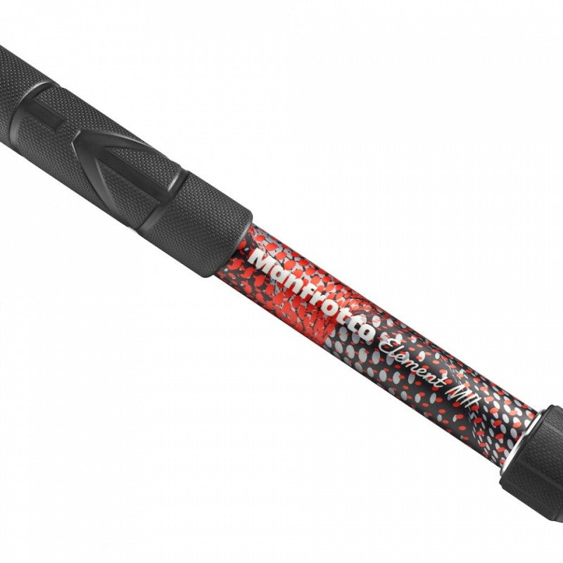 Manfrotto Element MII Monopod Alu RED 5 Sek. foto monopod