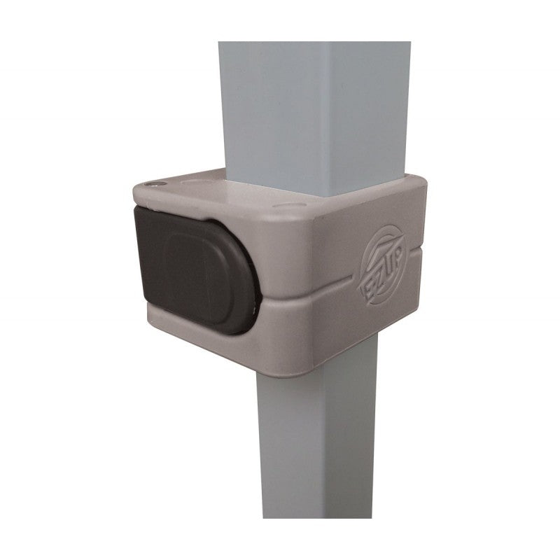 E-Z UP® AMBASSADOR 3x3m šator, crni okvir + sivi krov + torba na kotačima