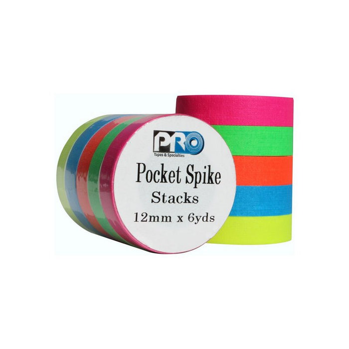 Pro® -  Pocket Spike trake - SET - 12mm x 5,49m (5 boja) flourescentne