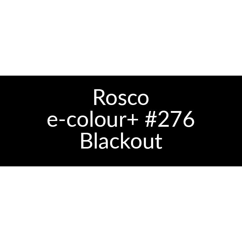 Rosco Filter folija E-Colour #276 BlackOut  30x152cm (arak)