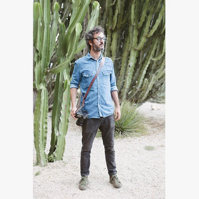 BRONKEY Berlin #602, smeđi kožni remen za fotoaparat (Small)