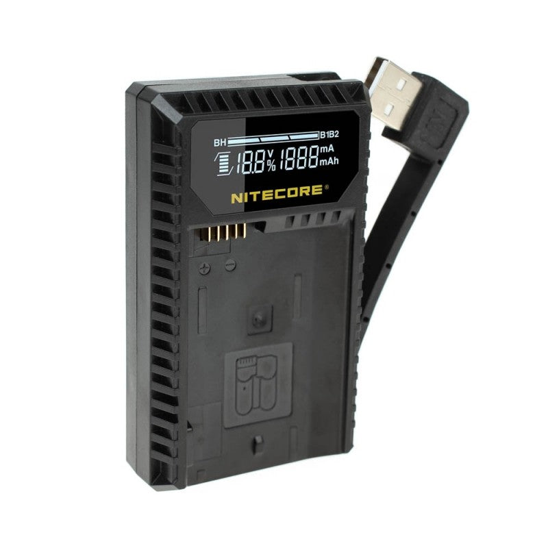 Nitecore Punjač USB UNK1 Dvostrani putni (Nikon EN-EL14A/EN-EL15)