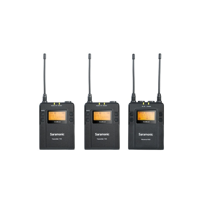 SARAMONIC UwMic9 Kit2 UHF Wireless Lavalier Microphone System