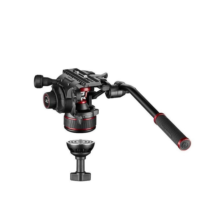 Manfrotto MVK608TWINGC Nitrotech Video stativ set (608+MVTTWINGC karbon)