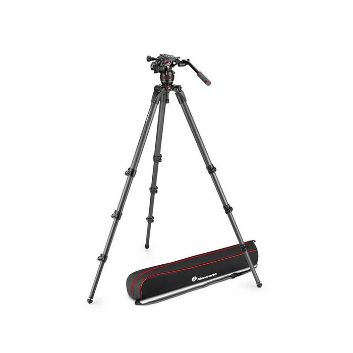 Manfrotto MVK608CTALL Nitrotech Video stativ set (608+536 karbon)