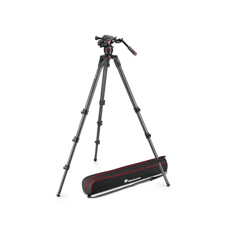 Manfrotto MVK612CTALL Nitrotech Video stativ set (612+536)