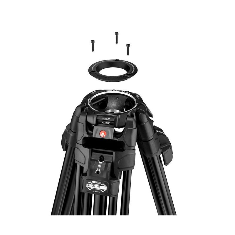 Manfrotto MVTTWINFC 645 FastTwin karbonski video stativ sa srednjim paukom