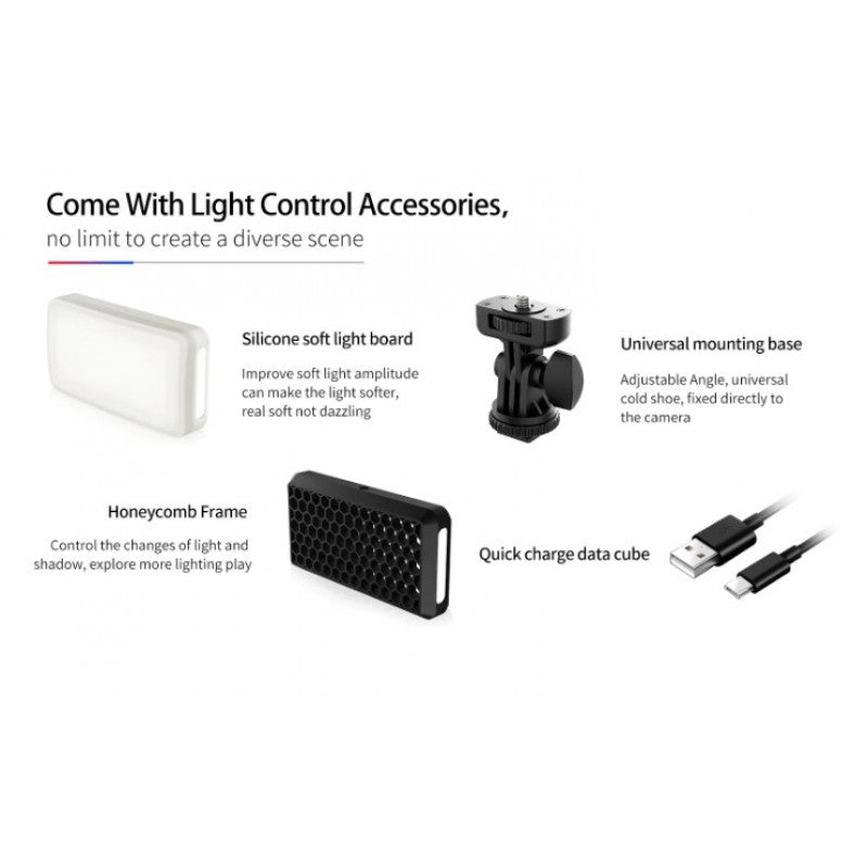 Ulanzi Led panel VL196 - RGB, WB (2500K - 9000K)