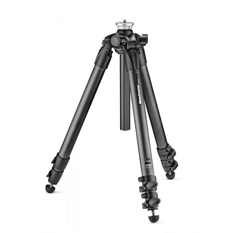 Manfrotto VR carbon fiber 3-section tripod