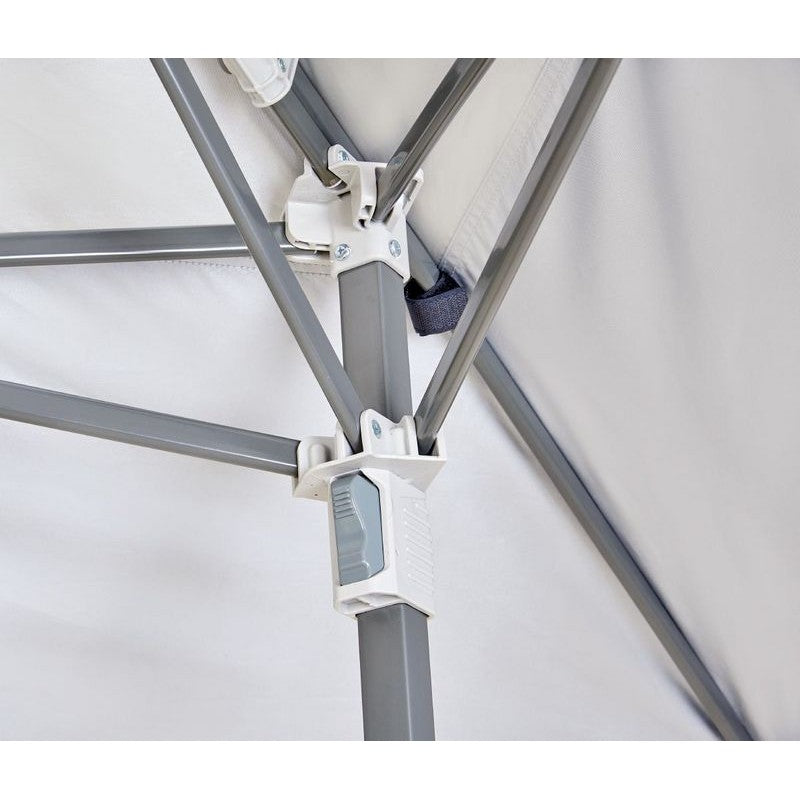 E-Z UP® SECTATOR 4x4m šator, sivi okvir + sivi krov + torba na kotačima